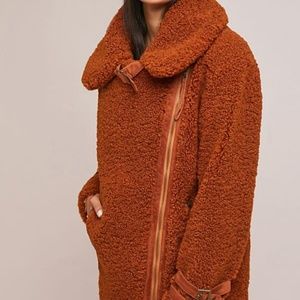 Anthropologie Marrakech Sherpa Jacket